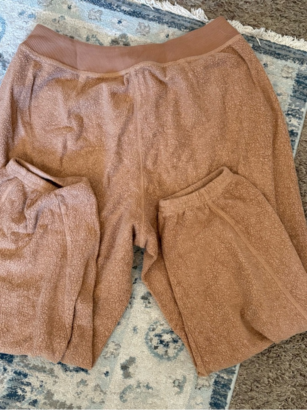 aerie Tan Corset Jogger with High Zip Waist - Picture 4 of 4